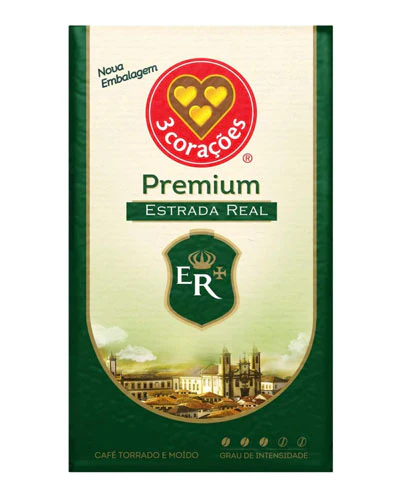 3 Coracoes Cafe Premium Estrada Real 500 grs.