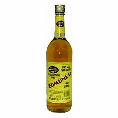 Edmundo Vino Seco Para Cocinar, Vino Dorado (Golden Cooking Wine) 750ml