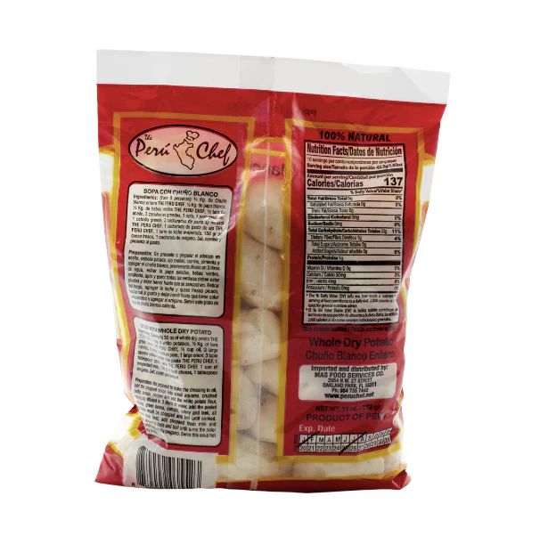 Peru Chef Chuño Blanco Entero 11 oz - 100% Natural - Image 2