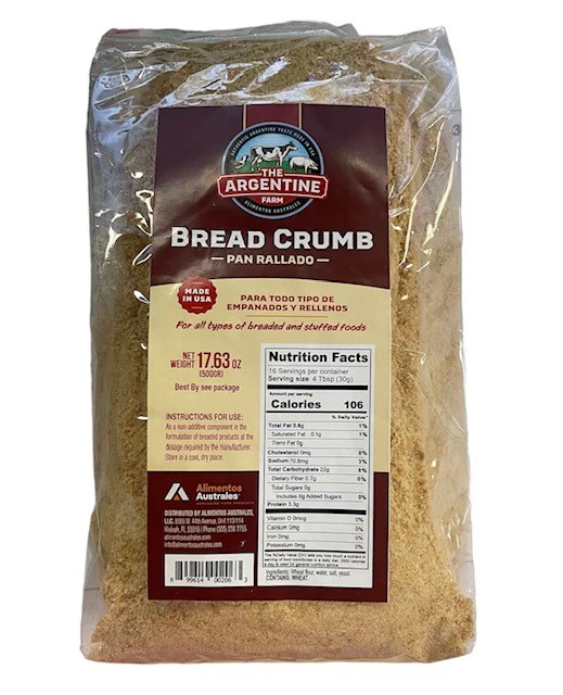 The Argentine Farm Bread Crumb Pan Rallado  17.63 oz