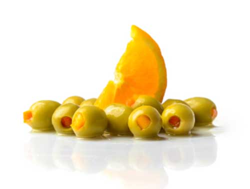 Torremar Orange Stuffed Olives Net Wt 9.8 oz - Image 2