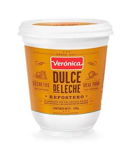Veronica Repostero Dulce de Leche 400 gr